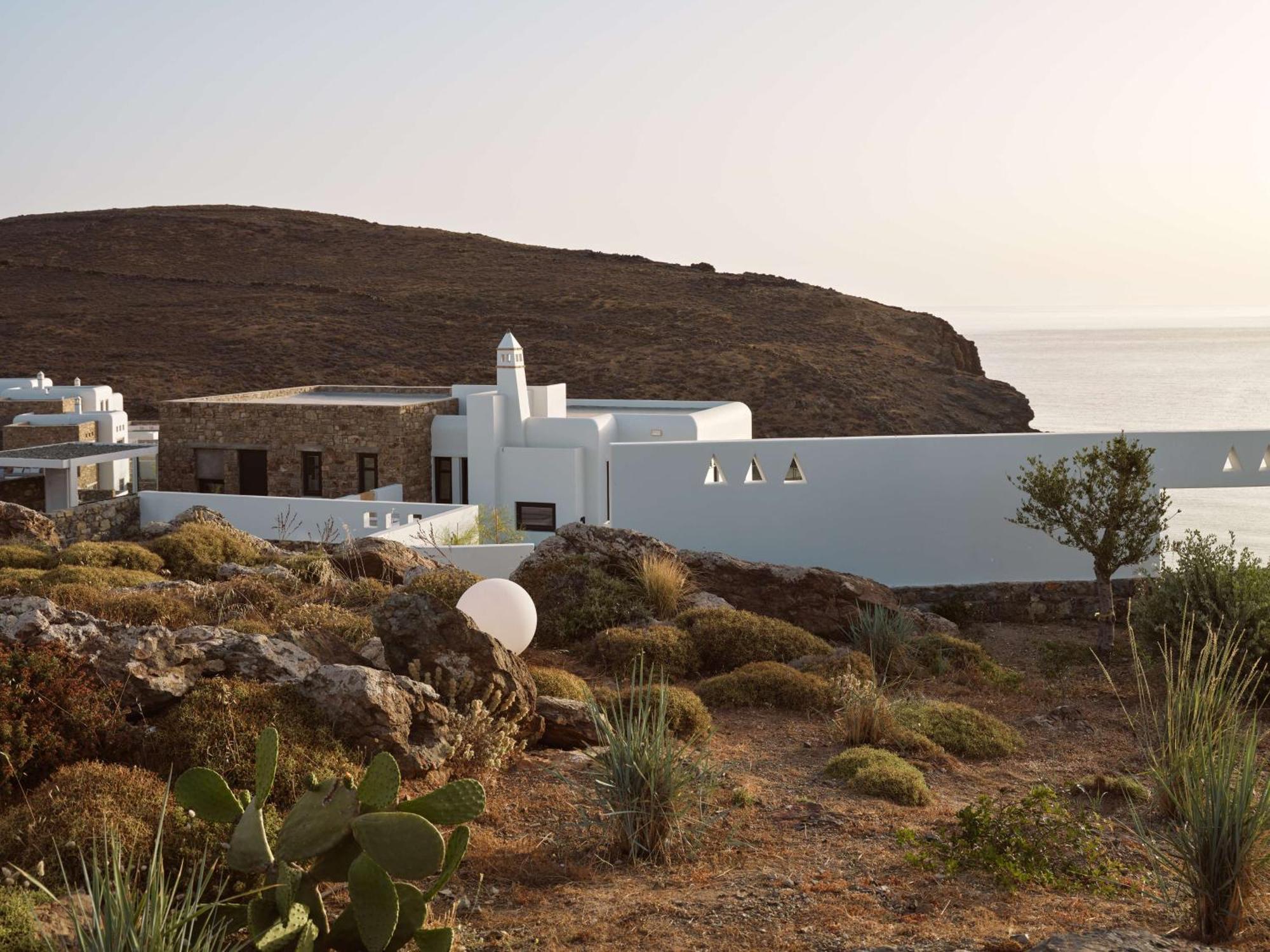 Semeli Coast Mykonos Curio Collection By Hilton 호텔 Merchia Beach 외부 사진