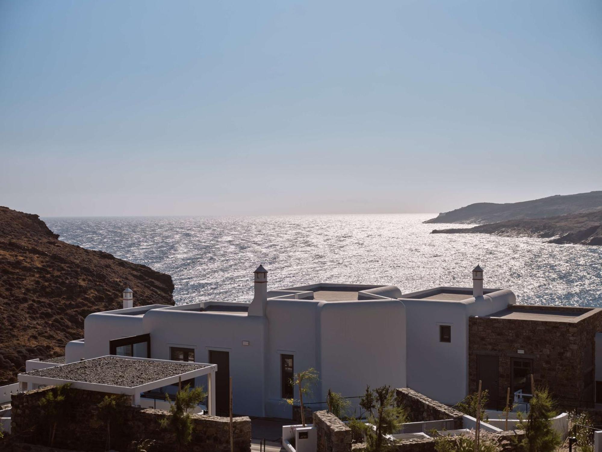 Semeli Coast Mykonos Curio Collection By Hilton 호텔 Merchia Beach 외부 사진