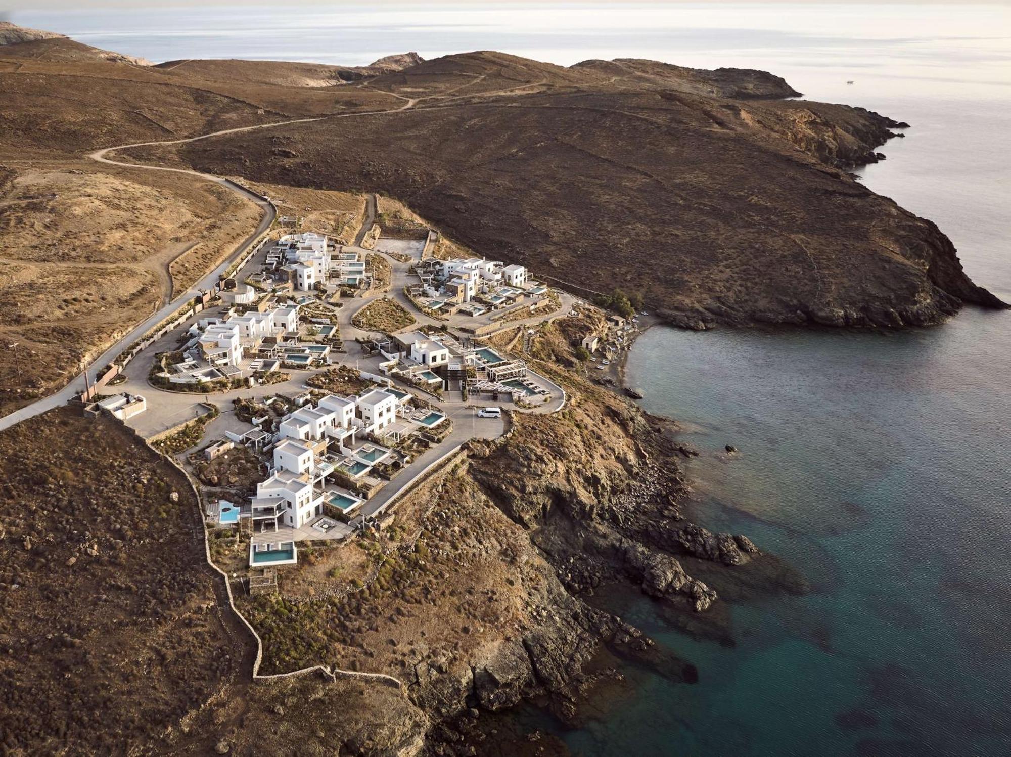Semeli Coast Mykonos Curio Collection By Hilton 호텔 Merchia Beach 외부 사진
