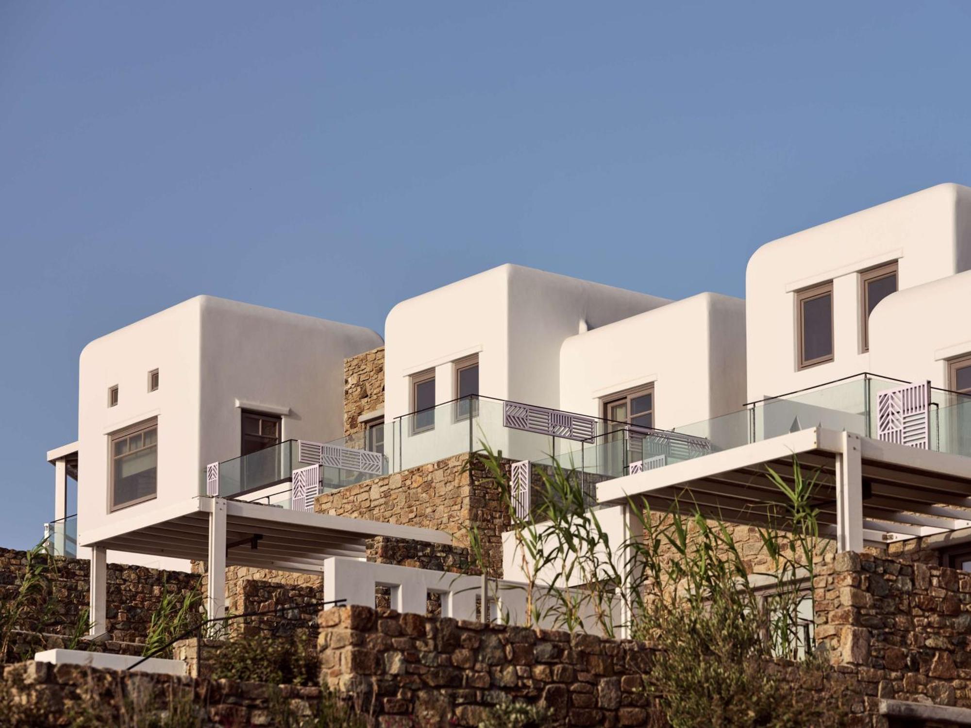 Semeli Coast Mykonos Curio Collection By Hilton 호텔 Merchia Beach 외부 사진