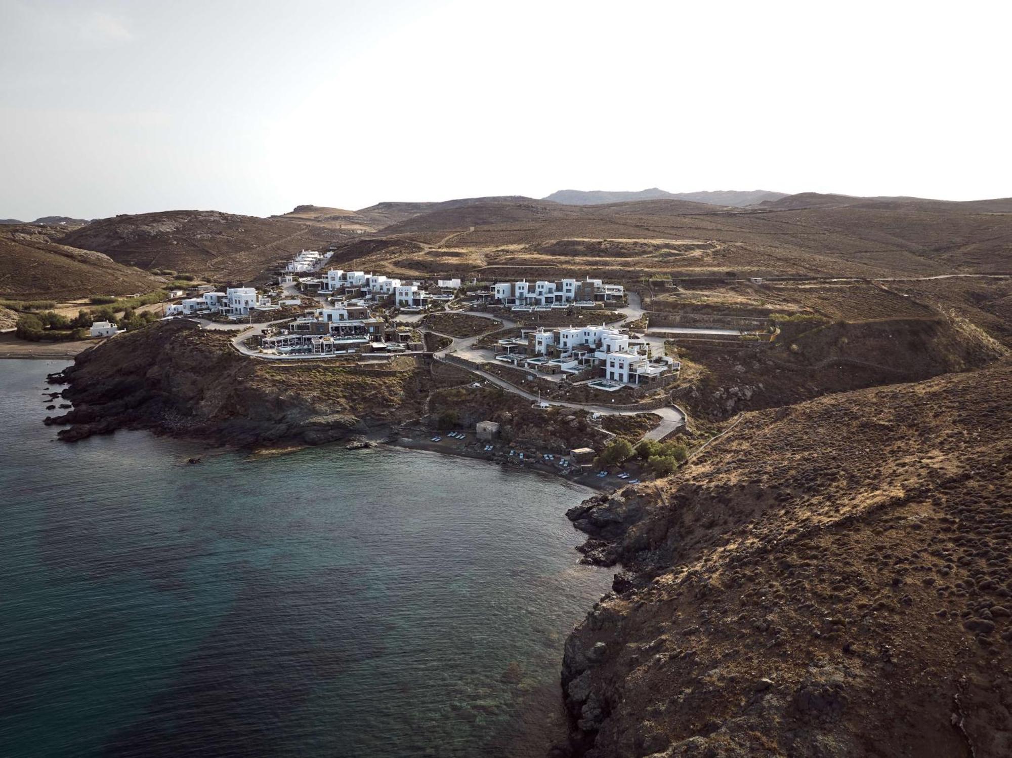 Semeli Coast Mykonos Curio Collection By Hilton 호텔 Merchia Beach 외부 사진