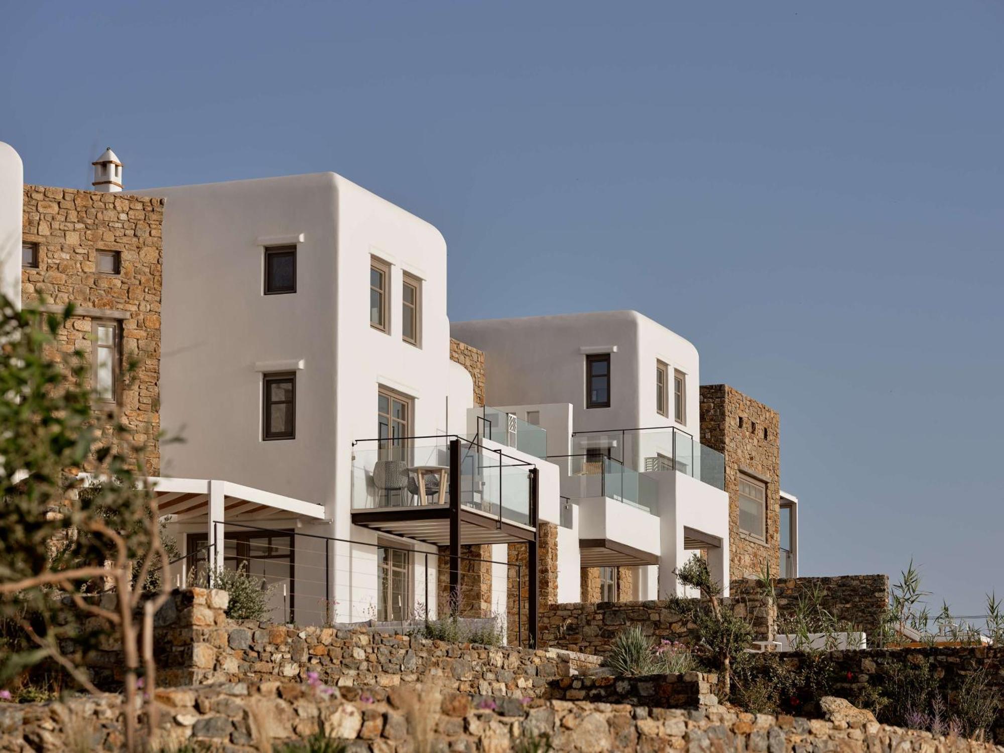 Semeli Coast Mykonos Curio Collection By Hilton 호텔 Merchia Beach 외부 사진