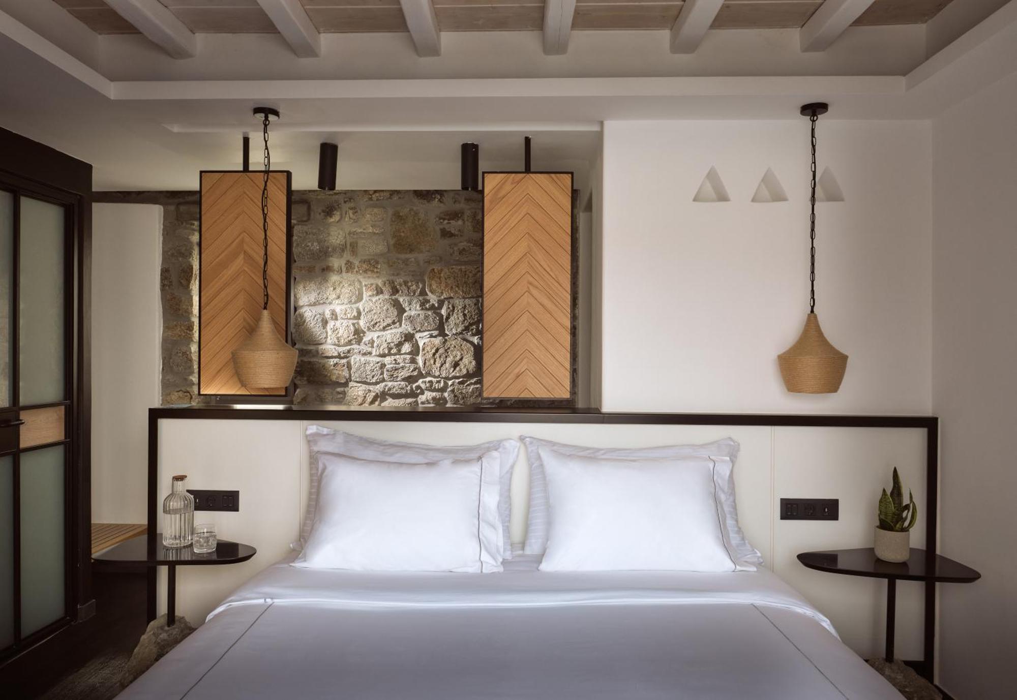 Semeli Coast Mykonos Curio Collection By Hilton 호텔 Merchia Beach 외부 사진