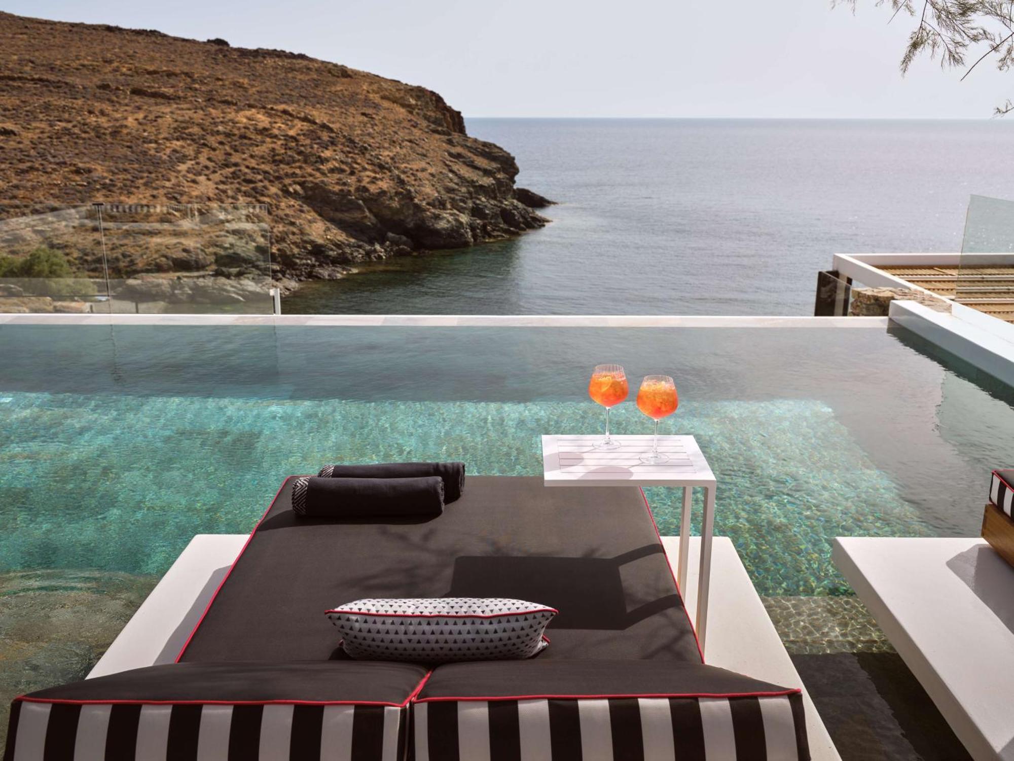 Semeli Coast Mykonos Curio Collection By Hilton 호텔 Merchia Beach 외부 사진