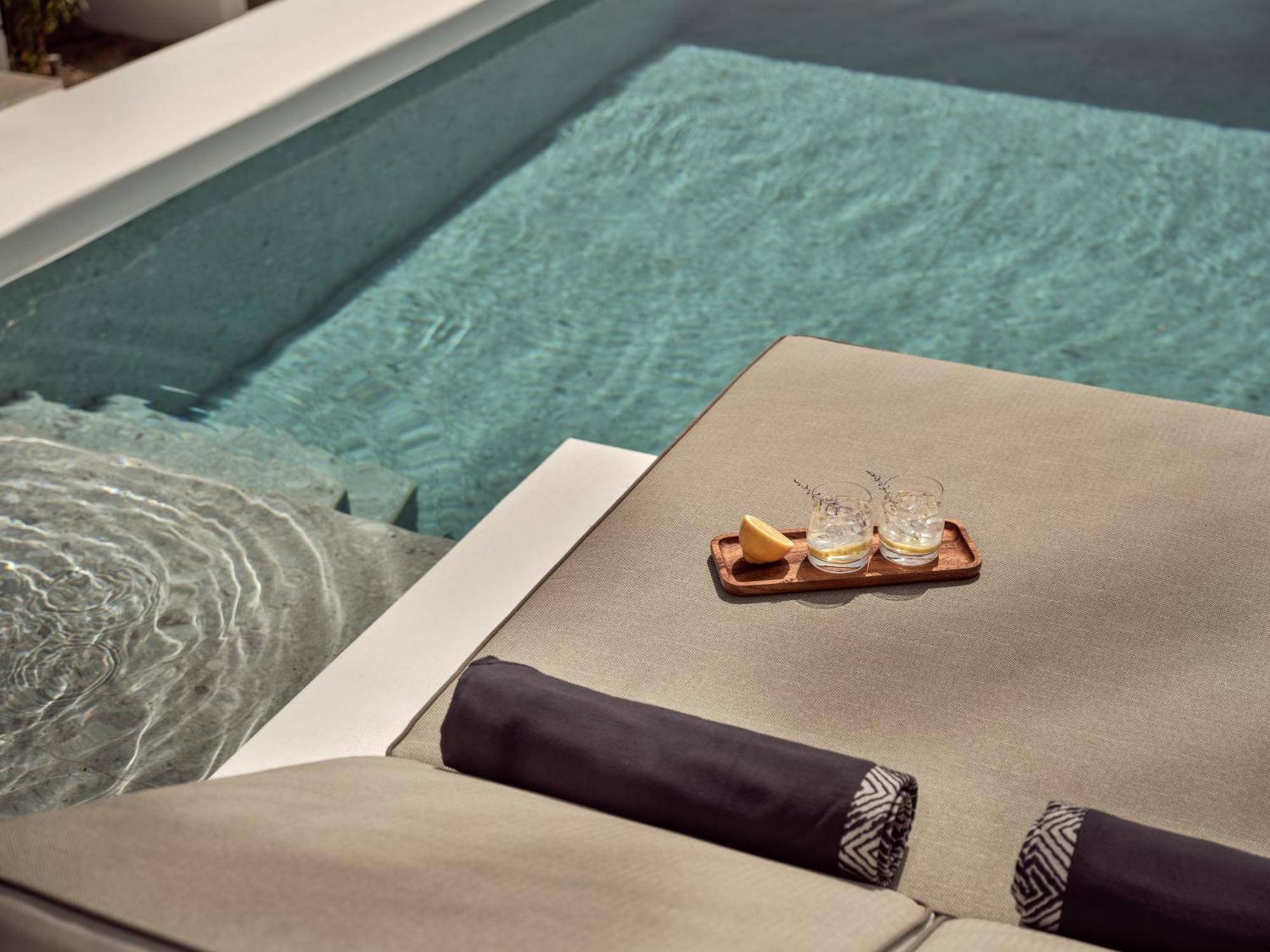 Semeli Coast Mykonos Curio Collection By Hilton 호텔 Merchia Beach 외부 사진