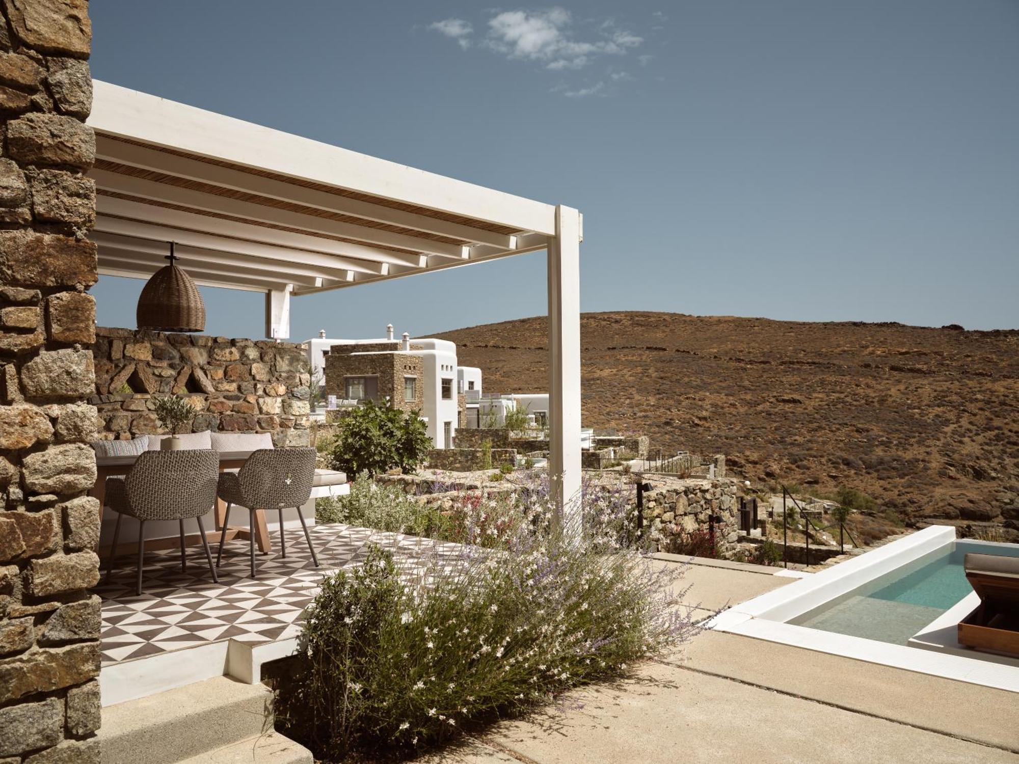 Semeli Coast Mykonos Curio Collection By Hilton 호텔 Merchia Beach 외부 사진