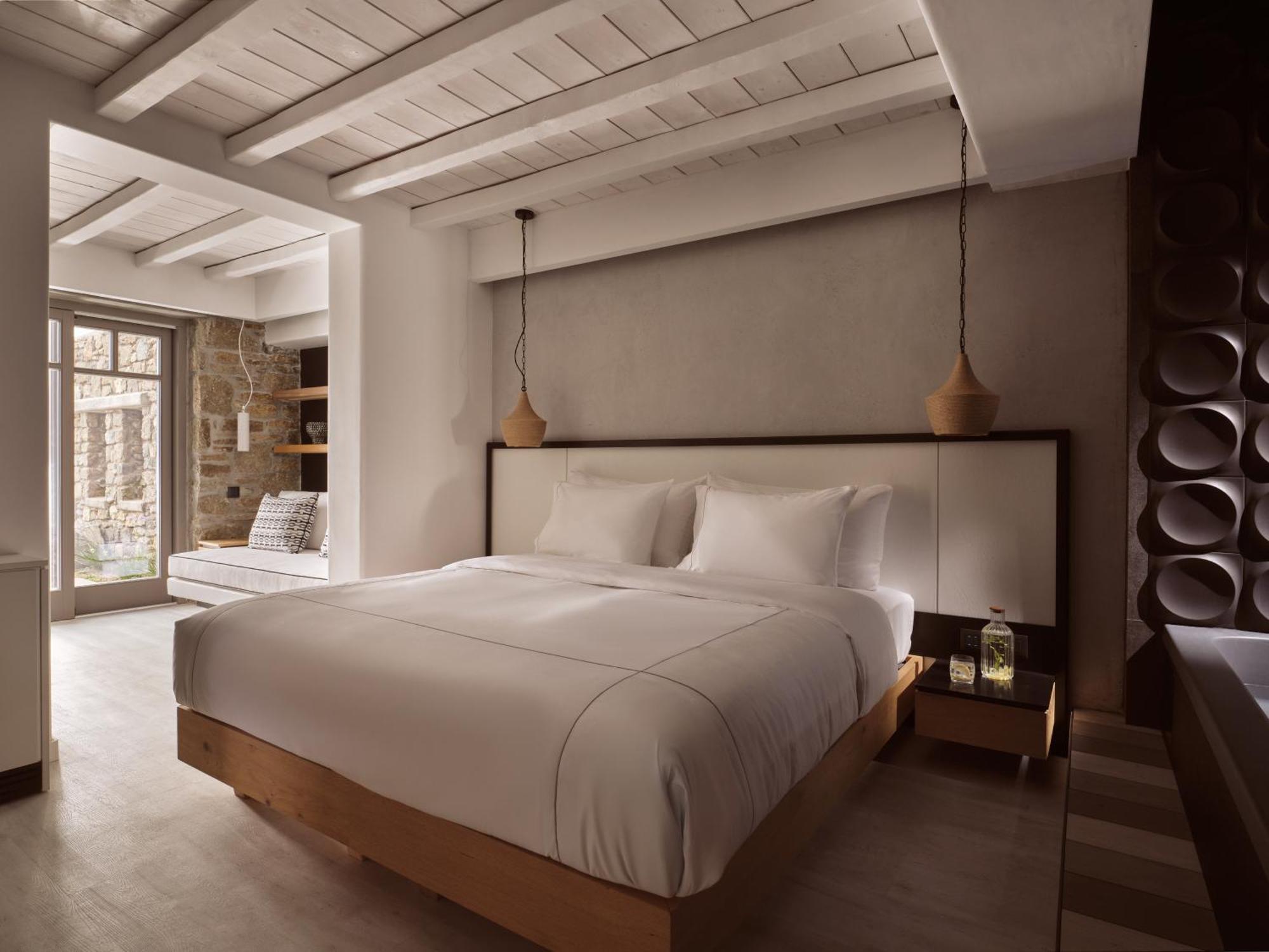 Semeli Coast Mykonos Curio Collection By Hilton 호텔 Merchia Beach 외부 사진