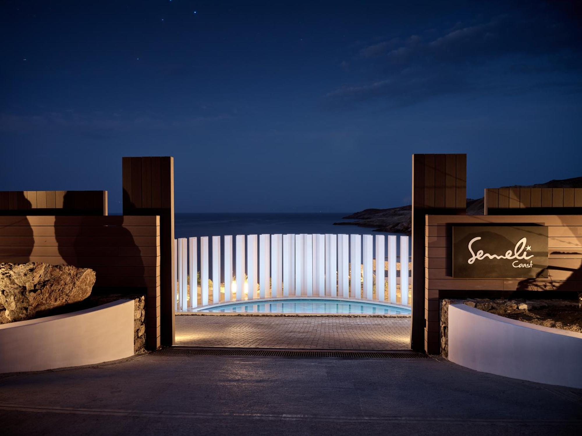 Semeli Coast Mykonos Curio Collection By Hilton 호텔 Merchia Beach 외부 사진