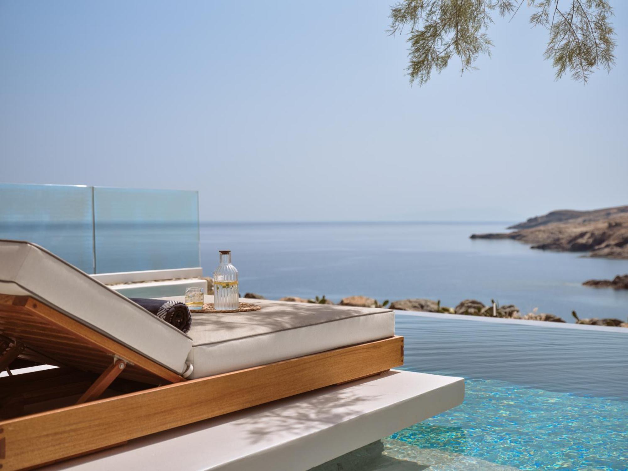 Semeli Coast Mykonos Curio Collection By Hilton 호텔 Merchia Beach 외부 사진
