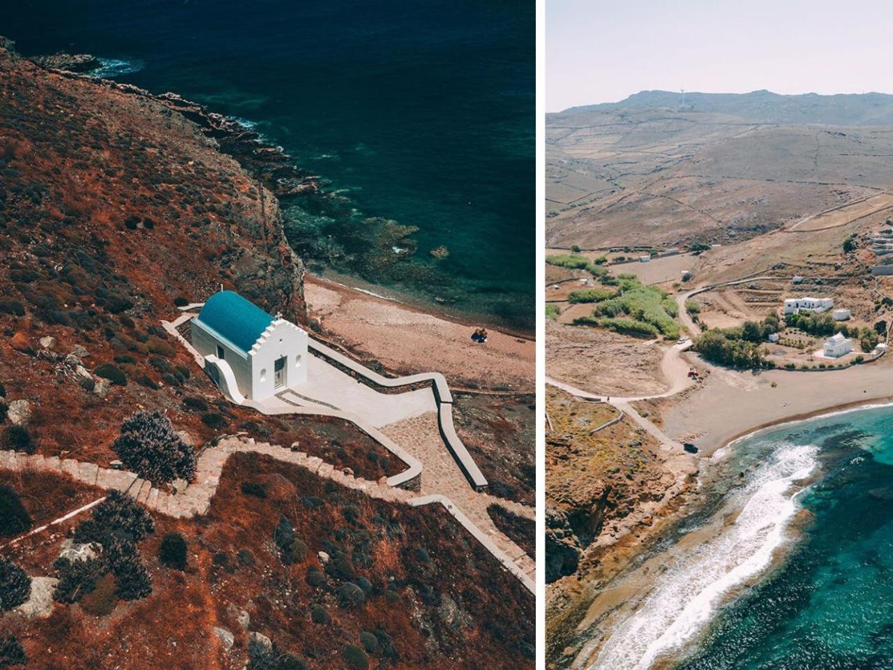 Semeli Coast Mykonos Curio Collection By Hilton 호텔 Merchia Beach 외부 사진