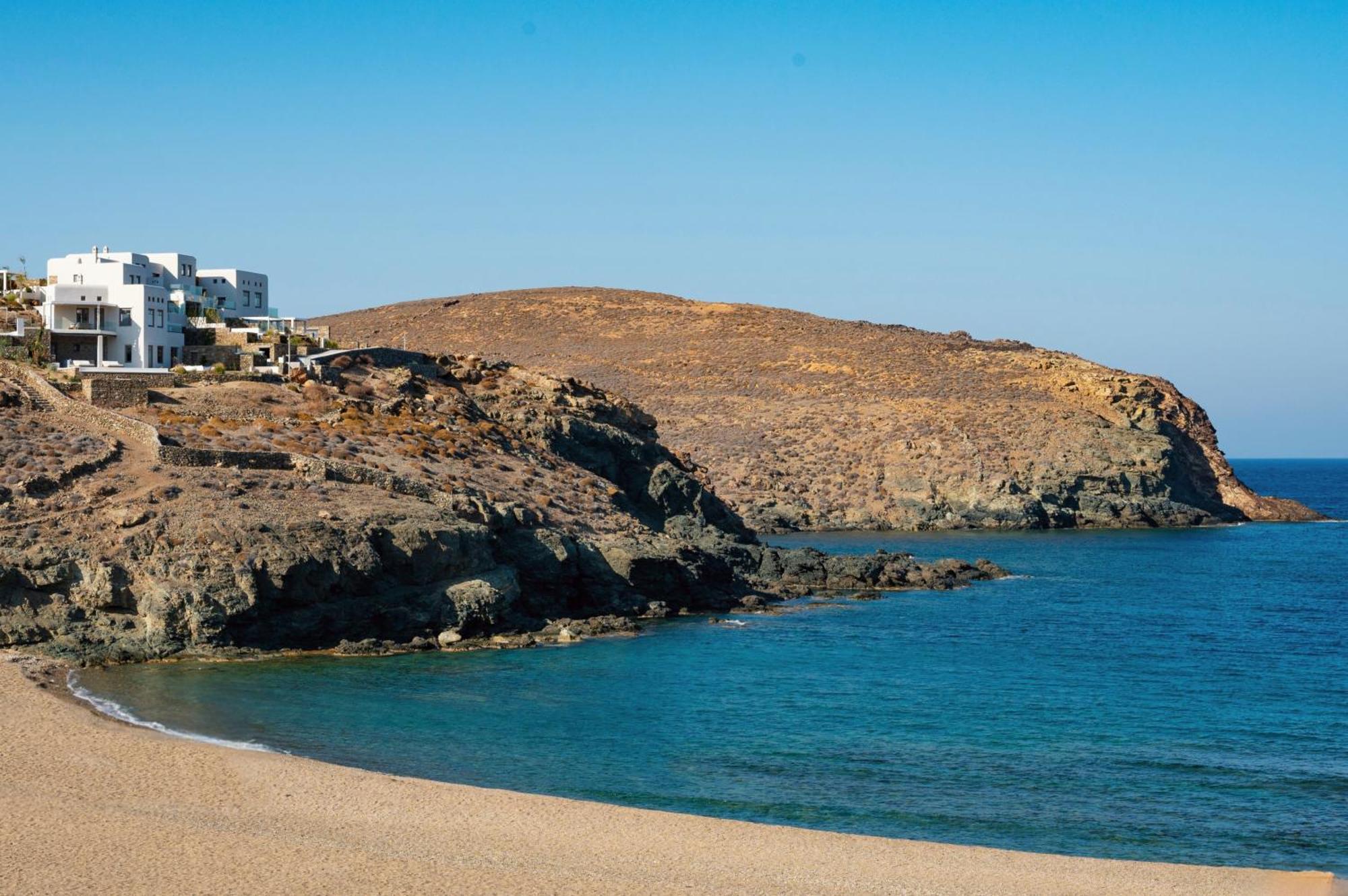 Semeli Coast Mykonos Curio Collection By Hilton 호텔 Merchia Beach 외부 사진