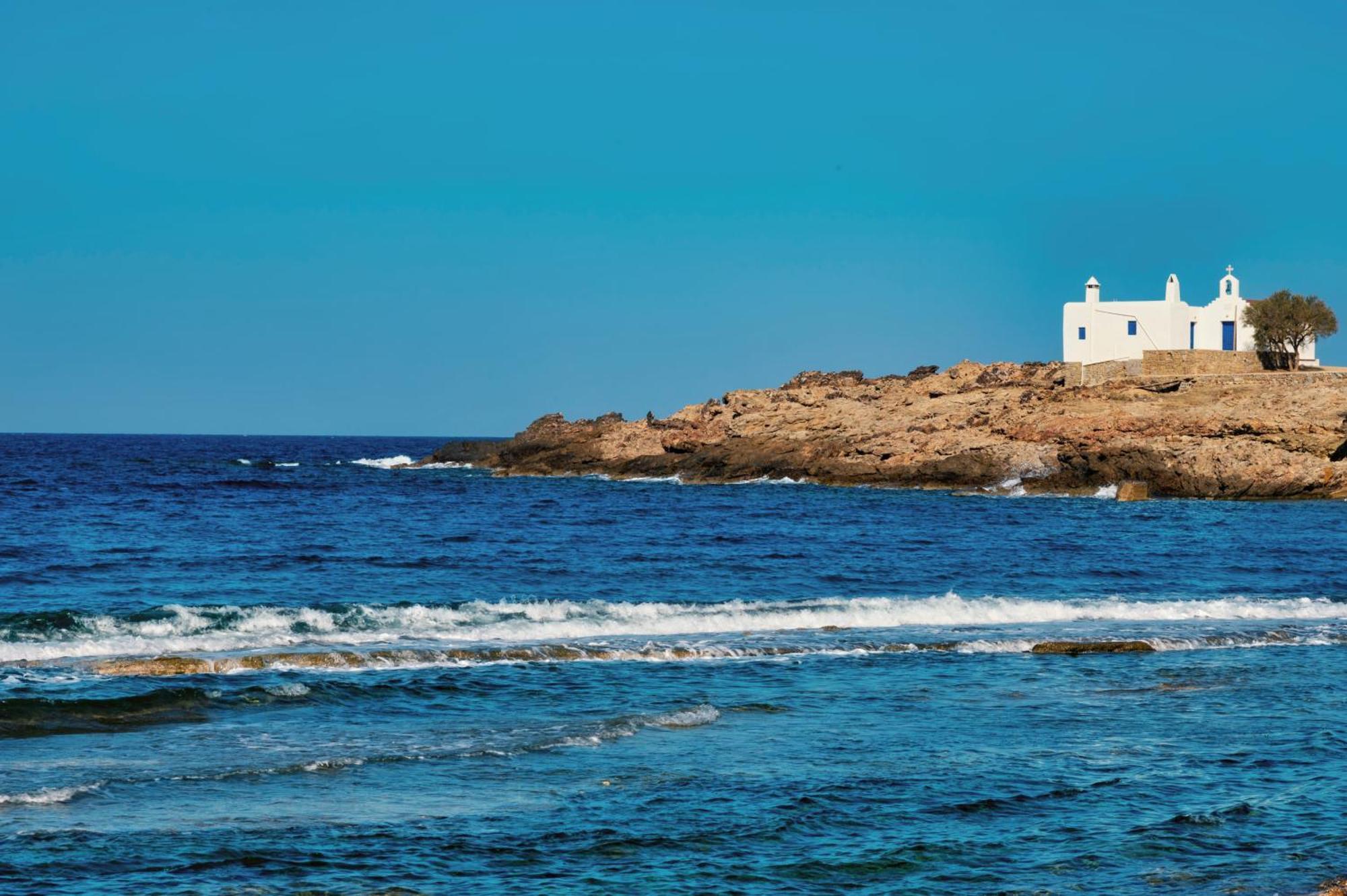 Semeli Coast Mykonos Curio Collection By Hilton 호텔 Merchia Beach 외부 사진